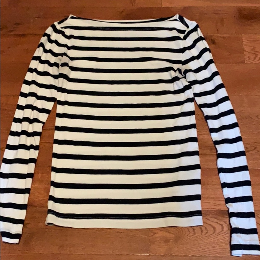 NWOT striped shirt, size xs